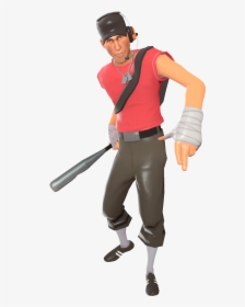 Scout - Tf2 Scout Render, HD Png Download, Transparent PNG