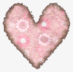 Pink Heart Petal - Heart, HD Png Download, Transparent PNG