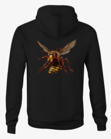 Zip Up Hoodie Bee Wasp Hornet Hooded Sweatshirt Thumbnail - Hoodie, HD Png Download, Transparent PNG