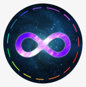 Futuristic Lights Infinity Logo Sticker - Portable Network Graphics, HD Png Download, Transparent PNG