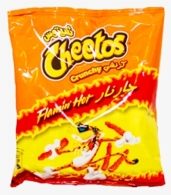 Cheetos Chips Crunchy Flamin Hot 25 Gm - Hot Cheetos Png, Transparent Png, Transparent PNG