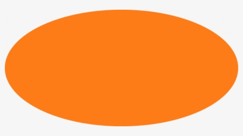 Transparent Oval Shape Clipart - Orange Oval, HD Png Download, Transparent PNG
