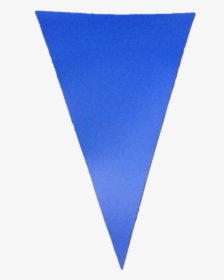 Royal Blue Pvc Bunting - Triangle Sky Blue Png, Transparent Png, Transparent PNG
