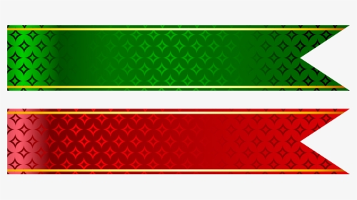 Red Green Ribbon, HD Png Download, Transparent PNG