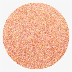 162 Just Peachy - Glitter Orange Circle Png, Transparent Png, Transparent PNG