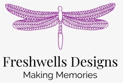 Freshwells Designs - Dragonfly, HD Png Download, Transparent PNG