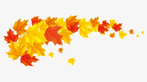 Autumn Leaf Color Banner Clip Art - Transparent Fall Leaves Border, HD Png Download, Transparent PNG