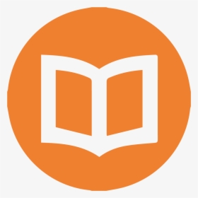 Books Icon Orange - Book Icon .ico, HD Png Download, Transparent PNG