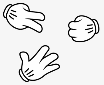 Water Droplets, Cartoon Robber Running, Easy To - Rock Paper Scissors Png, Transparent Png, Transparent PNG