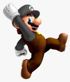 Super Mario Running Png Image - New Super Mario Bros Wii Mario, Transparent Png, Transparent PNG