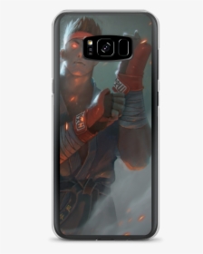 Dark Ryu Mockup Case On Phone Case On Phone Samsung - Iphone, HD Png Download, Transparent PNG