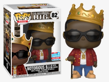 Notorious Big With Crown Funko Pop, HD Png Download, Transparent PNG