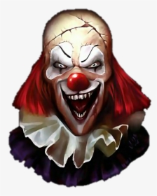 Dark Background Evil Clown, HD Png Download, Transparent PNG