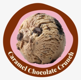 Caramel Choc Crunch - Caramel Chocolate Crunch Ice Cream, HD Png Download, Transparent PNG