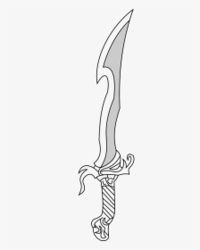 Sword Weapon Medieval Free Photo - Line Art, HD Png Download, Transparent PNG
