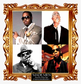 Made Men Ft Pac, Nas, Jayz And Biggie - Notorious Big - Biggie Smalls Artwork 3, HD Png Download, Transparent PNG