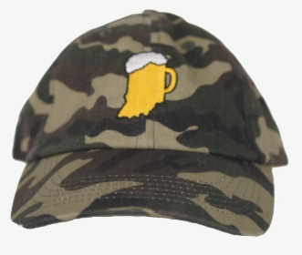 Drink Indiana Camo Dad Hat   Data-large Image //cdn - Beanie, HD Png Download, Transparent PNG