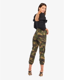 Safari Camo Pant In Colour Chive - Army, HD Png Download, Transparent PNG