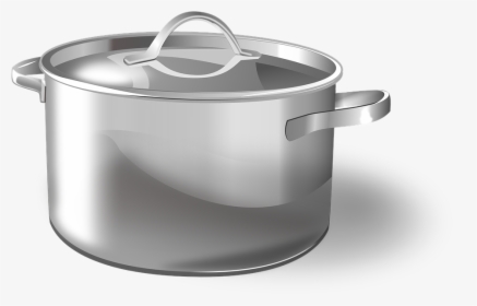 Cooking Pot, Sauce Pan, Pot, Cooking, Kitchen - Clip Art Pot, HD Png Download, Transparent PNG