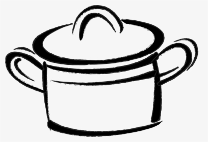 Transparent Cooking Pot Png - Cooking Pot Drawing Png, Png Download, Transparent PNG