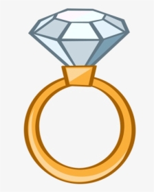 Diamond Ring Big Clipart Image And Transparent Png - Diamond Ring Clipart, Png Download, Transparent PNG
