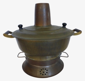 Antique Chinese Brass Hot Pot Cooking Pot - Chinese Brass Hot Pot, HD Png Download, Transparent PNG