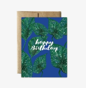Spotted Leaf Birthday - Christmas Card, HD Png Download, Transparent PNG