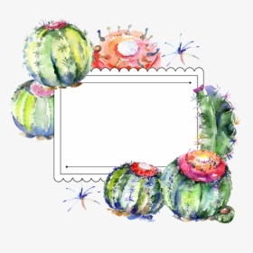 Flower , Png Download - Etiquetas Cactus, Transparent Png, Transparent PNG