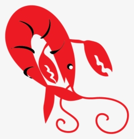 Red Crawfish Vector Clip Art - Clip Art Crawfish Graphic, HD Png Download, Transparent PNG