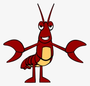 Baw, The Crawfish - Crawfish Cartoon, HD Png Download, Transparent PNG