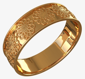 Ring With Ornament, Ornament, Transparent Background - Bangle, HD Png Download, Transparent PNG