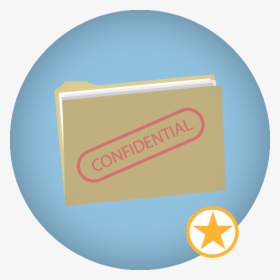 A Confidential Icon - Circle, HD Png Download, Transparent PNG