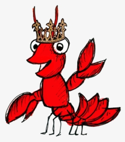Crawfish With A Crown, HD Png Download, Transparent PNG