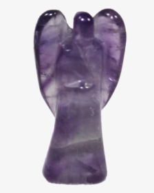 Rare Amethyst Guardian Angel Carry Stone   Class - Leather, HD Png Download, Transparent PNG