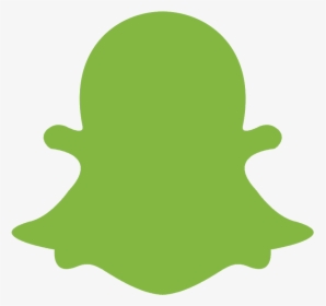 Grey Snapchat Logo Png, Transparent Png, Transparent PNG