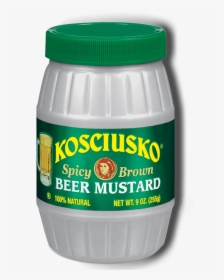 Plochman S Premium Kosciusko Spicy Brown Beer Mustard - Buttermilk, HD Png Download, Transparent PNG