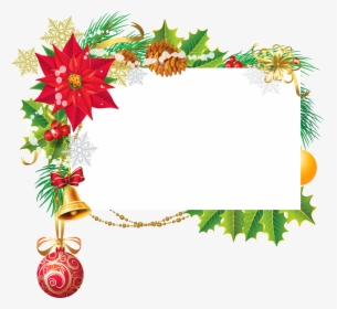 Christmas Page Borders Png - Christmas Blank Cards Png, Transparent Png, Transparent PNG