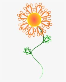 Sunny Crazy Flower Valentine 555px - Clip Art, HD Png Download, Transparent PNG