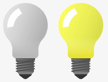 Bulb Clipart Lamp Pencil And In Color Bulb Clipart - Light Bulb On Off Png, Transparent Png, Transparent PNG