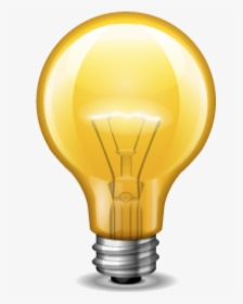 Free Png Bulb Download - Yellow Light Bulb Png, Transparent Png, Transparent PNG