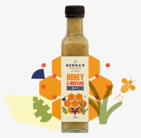 Honey Mustard - Glass Bottle, HD Png Download, Transparent PNG