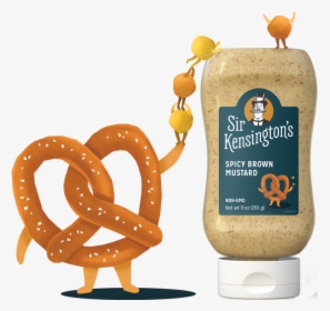 Mustard - Sir Kensington Spicy Brown Mustard, HD Png Download, Transparent PNG