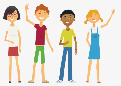 Playing With Kids - Transparent Background Animated People Png, Png Download, Transparent PNG