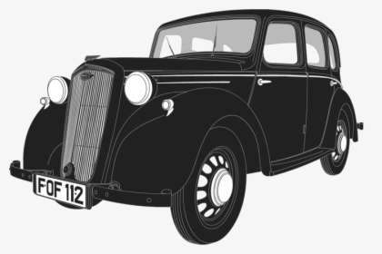 Wolseley Eight - 1940s Car Png, Transparent Png, Transparent PNG