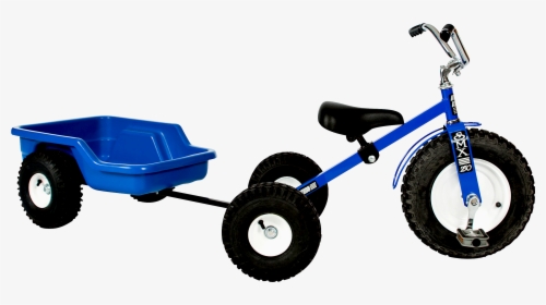 Blue Children S Trike/blue Cruiser Cart - Tricycle, HD Png Download, Transparent PNG