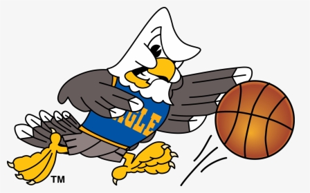 Eagle Basketball Player Cartoon, HD Png Download, Transparent PNG