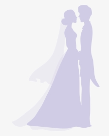 Marriage Silhouette Wedding - 结婚 剪影, HD Png Download, Transparent PNG