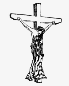 Crucified American Medium Image - Crucified Statue Of Liberty, HD Png Download, Transparent PNG