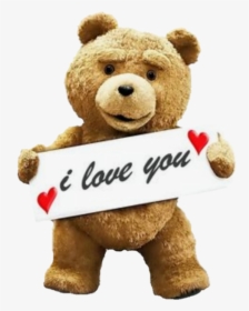 #freetoedit #bear #teddy #teddybear #cute #sign - Ted 2, HD Png Download, Transparent PNG