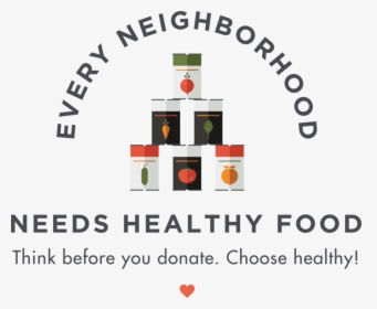 Every Neighborhood Needs Healthy Food - Graphic Design, HD Png Download, Transparent PNG